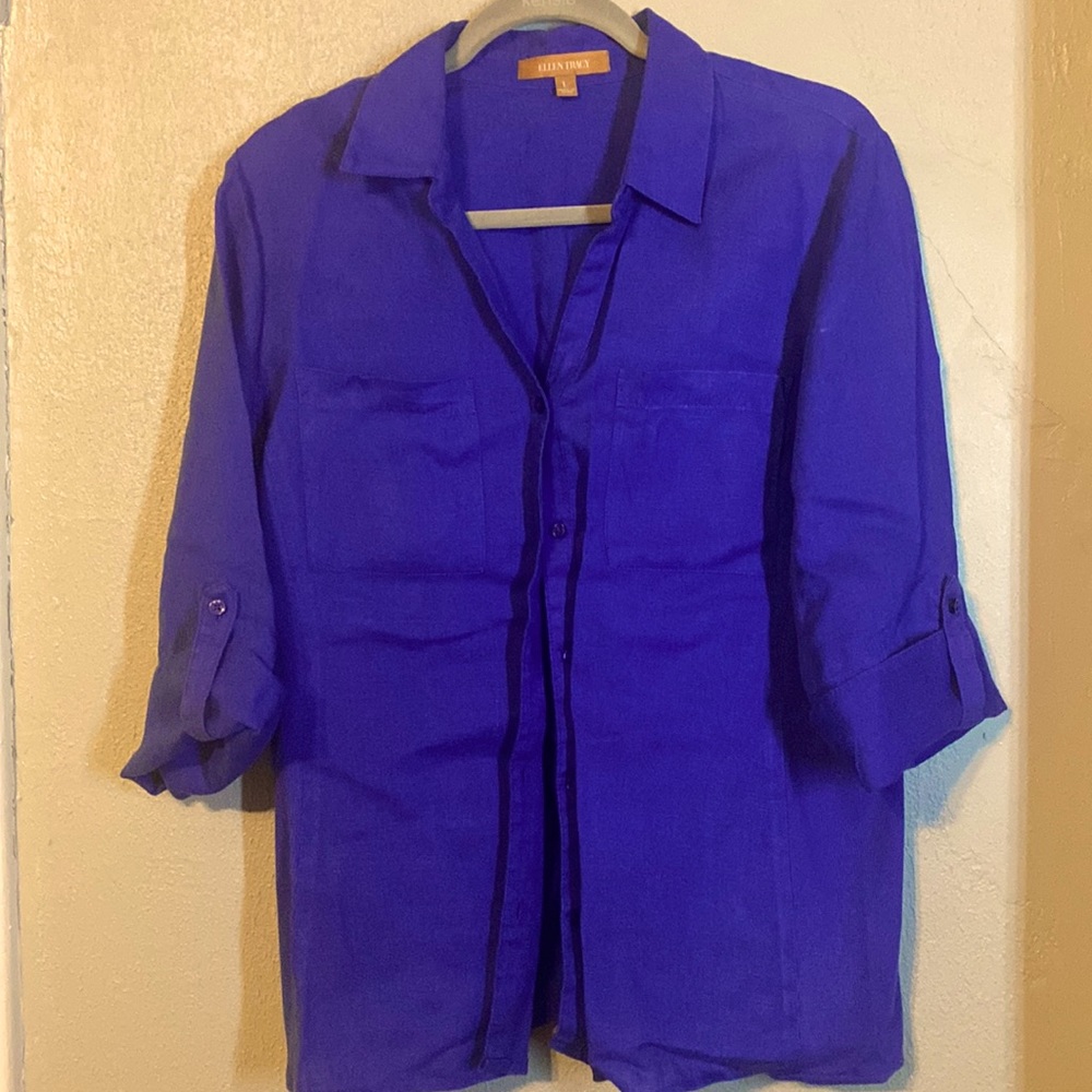 Ellen Tracy size large button-down